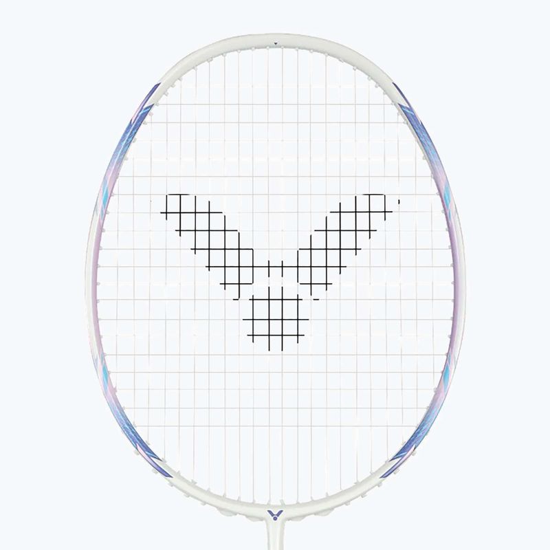 Badmintono raketė VICTOR DriveX 7SP AJ white/purple 2