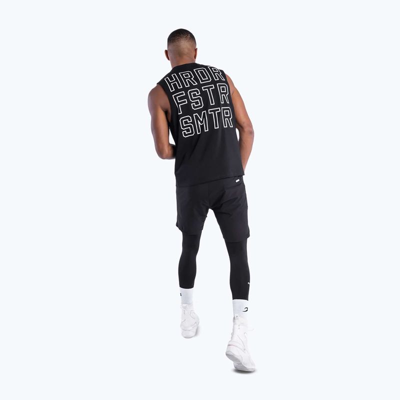 Vyriški marškinėliai Boxraw HRDR FSTR SMTR Muscle Tank Black 4
