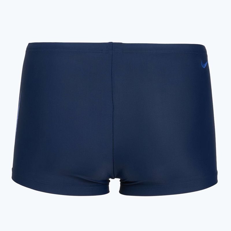 Plaukimo glaudės Nike Logo Graphic Square Leg midnight navy 2