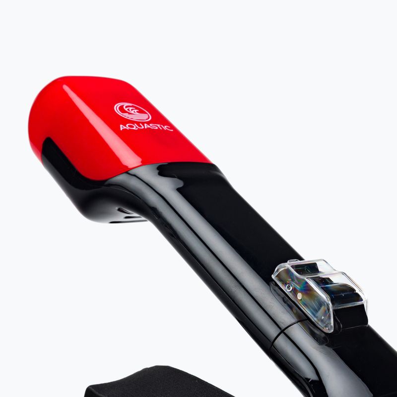 Viso veido kaukė nardymui AQUASTIC SMA-01SC raudona 10