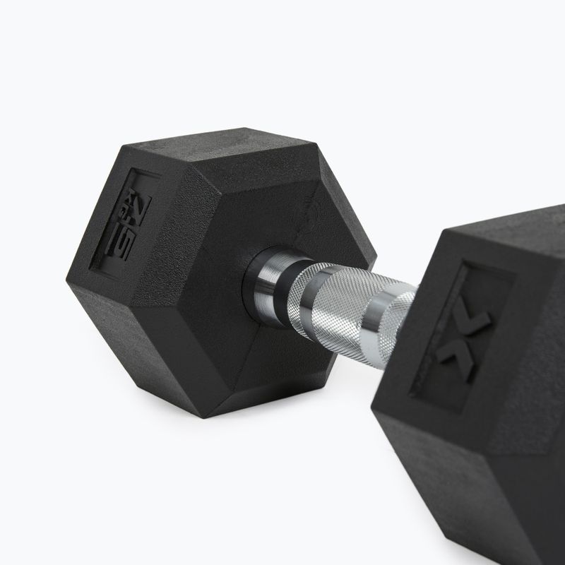 XTREXO Hex HXD75 gumuoti hanteliai 7,5 kg 8