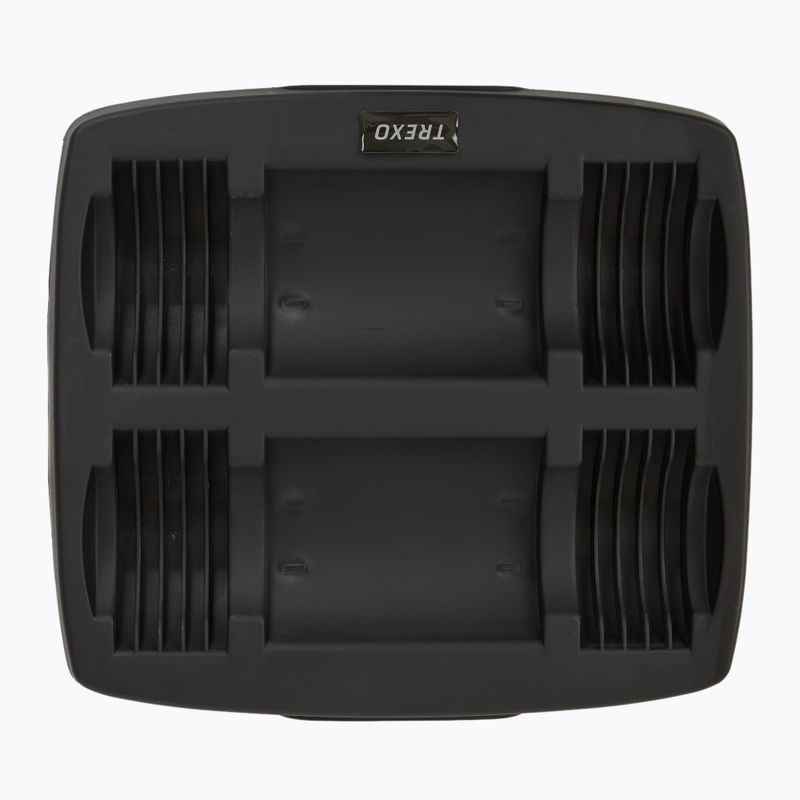 XTREXO ADS15 reguliuojamas hantelis / štanga juoda 7