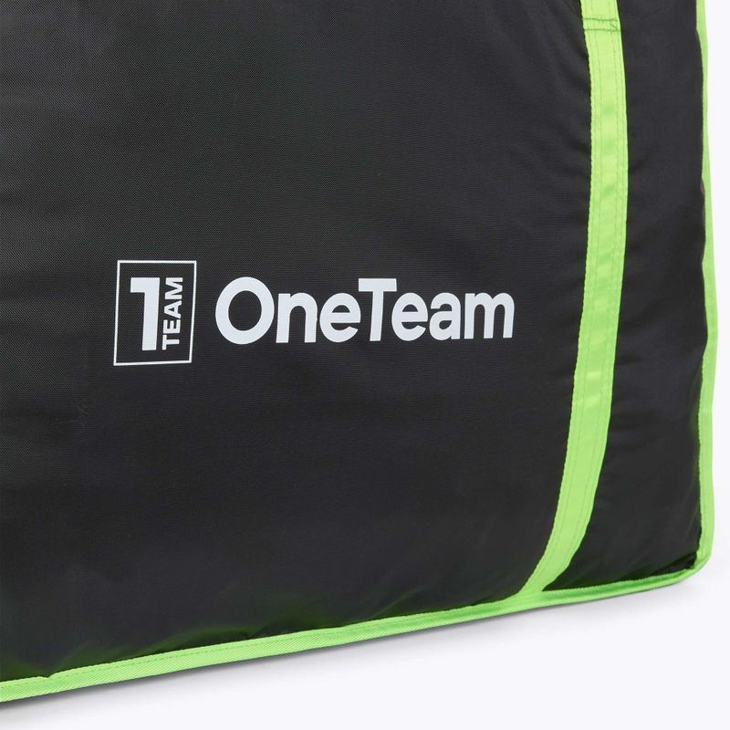 Nešiojimo krepšys vartams OneTeam Swiftgoal 180 x 120 cm juodas/žalias 5