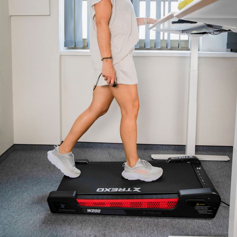 Elektrinis bėgimo takelis XTREXO Walking Pad W200 juodas 6