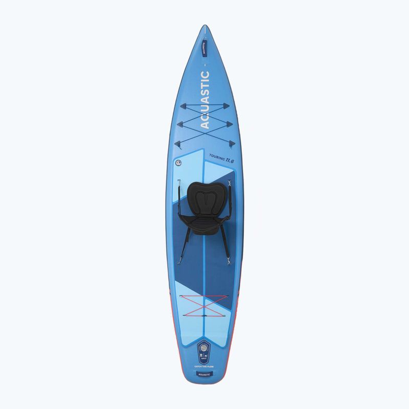 Rinkinys lenta SUP pripučiama AQUASTIC Touring 11'6" mėlyna 3