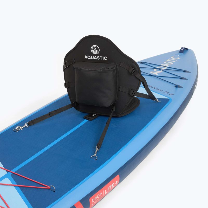 Rinkinys lenta SUP pripučiama AQUASTIC Touring 11'6" mėlyna 12