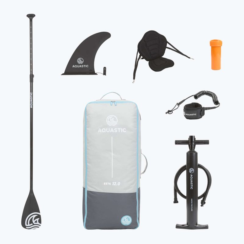 Rinkinys lenta SUP pripučiama AQUASTIC Touring 11'6" mėlyna 20
