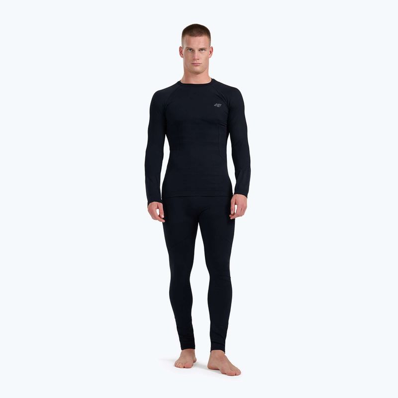 Vyriškos termoaktyvios kelnės 4F M234 black 2