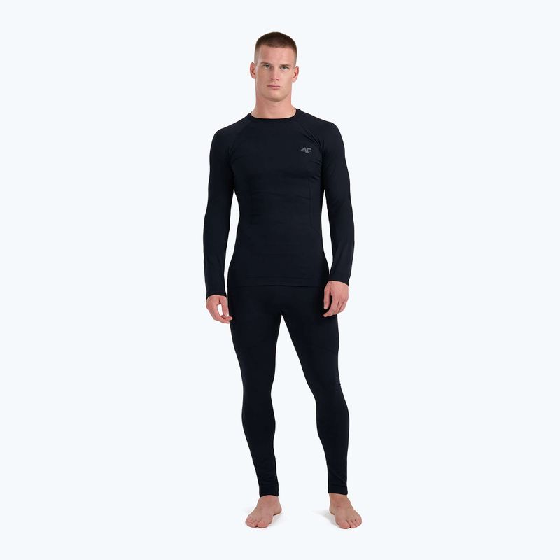 Vyriškos termoaktyvios kelnės 4F M234 black 4