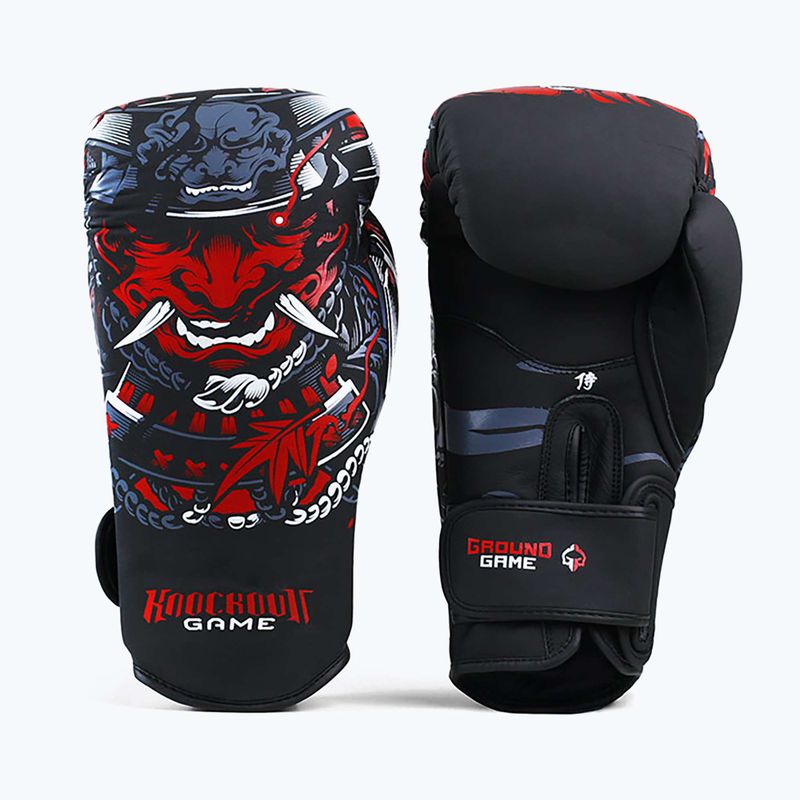 Ground Game Samurai bokso pirštinės juodos 21BOXGLOSAM10