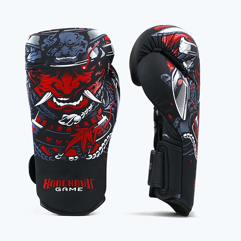Ground Game Samurai bokso pirštinės juodos 21BOXGLOSAM10 2