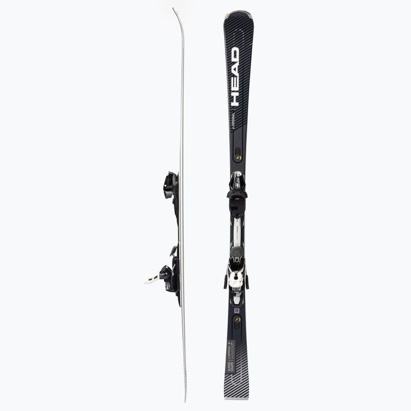 HEAD Supershape E-Original SW SF-PR + PRD 12 black 313390/100832 kalnų slidės 2