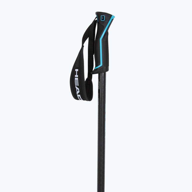 Slidžių lazdos HEAD Frontside carbon black/speed blue 2