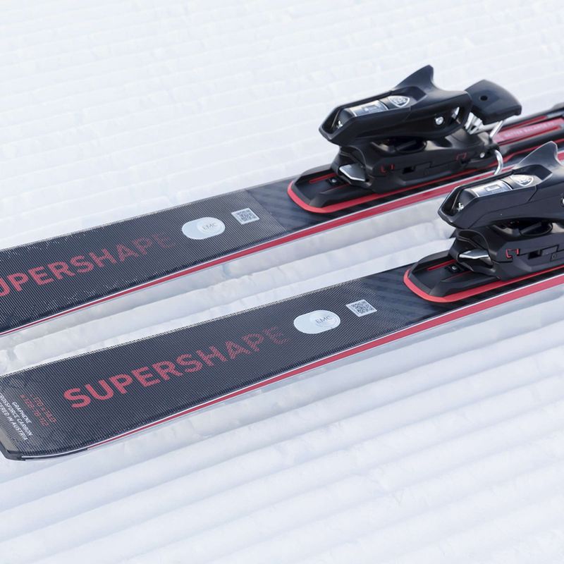 Kalnų slidės HEAD Supershape e-Rally SW BB-PR + PRD 12 GW black/red 12