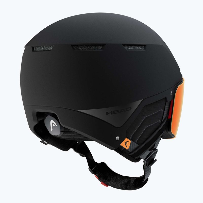 Slidinėjimo šalmas HEAD Cinema Pro black/red yellow 12