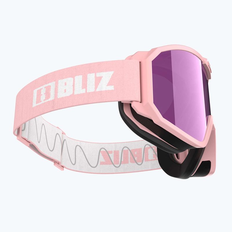 Slidinėjimo akiniai Bliz Rave matt powder pink/brown pink multi 5