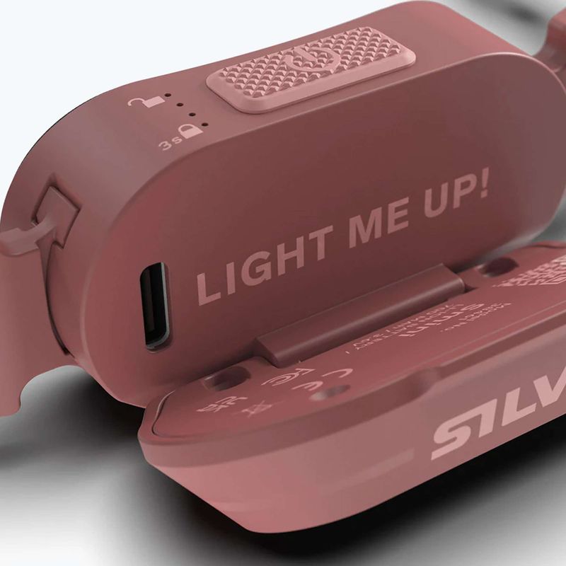 Galvos žibintas Silva Smini Fly rose 3