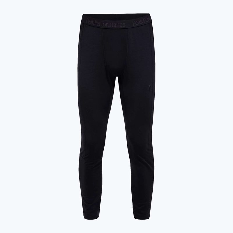 Vyriškos termoaktyvios kelnės Peak Performance Magic 7/8 Johns Long Wool-Blend Baselayer black/black 3