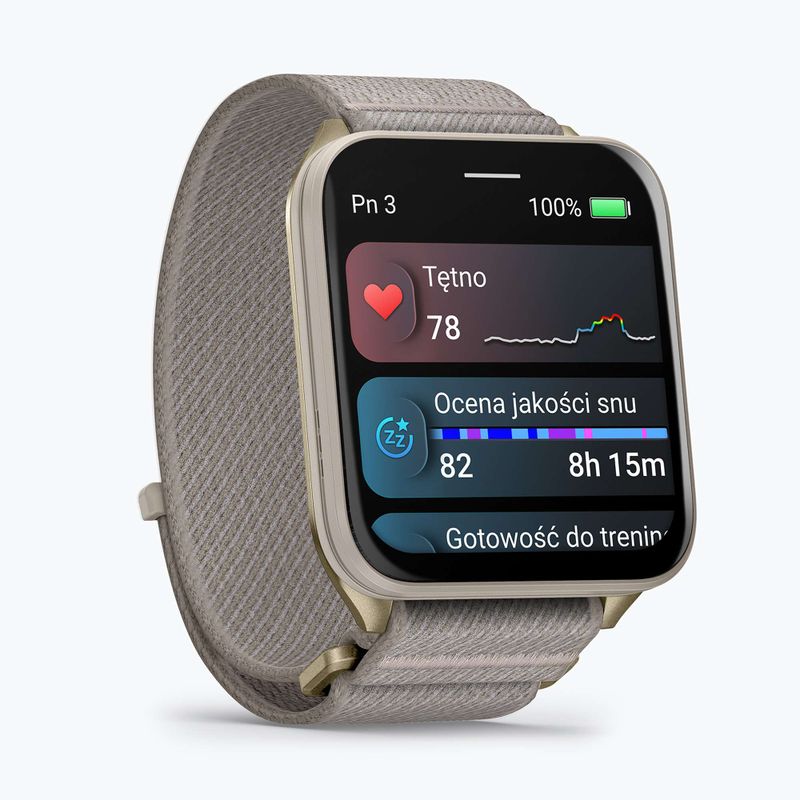 Laikrodis Garmin Venu X1 soft gold/french gray 2