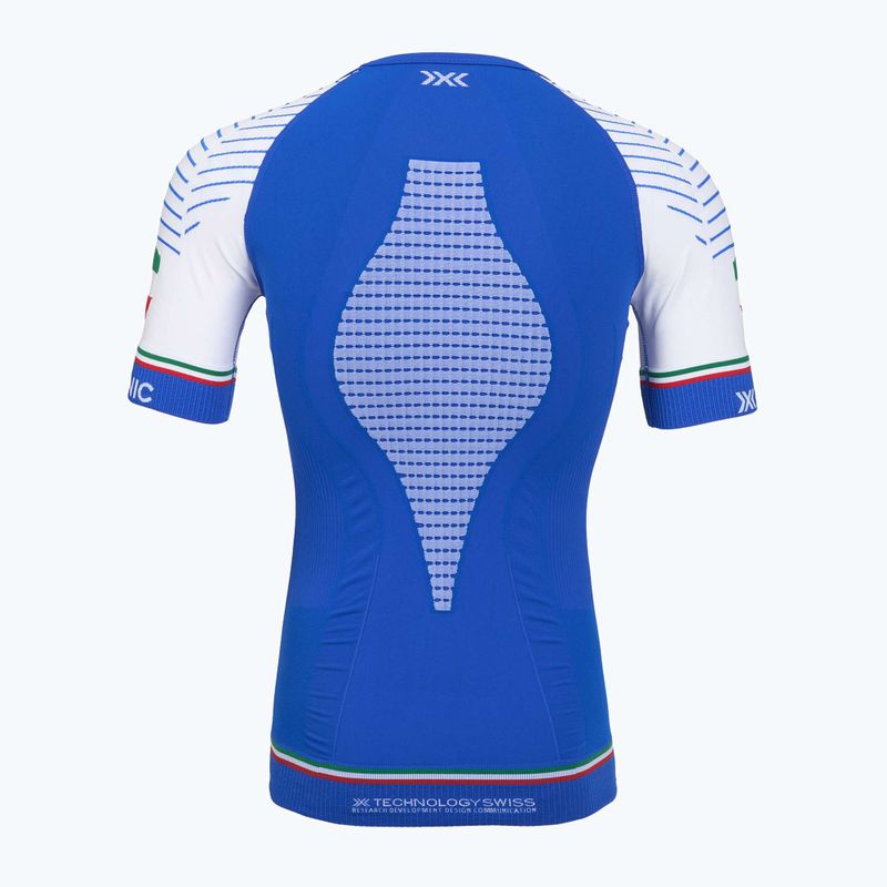 Vyriški termo marškinėliai X-Bionic Invent 4.0 Patriot Running Shirt blue 2
