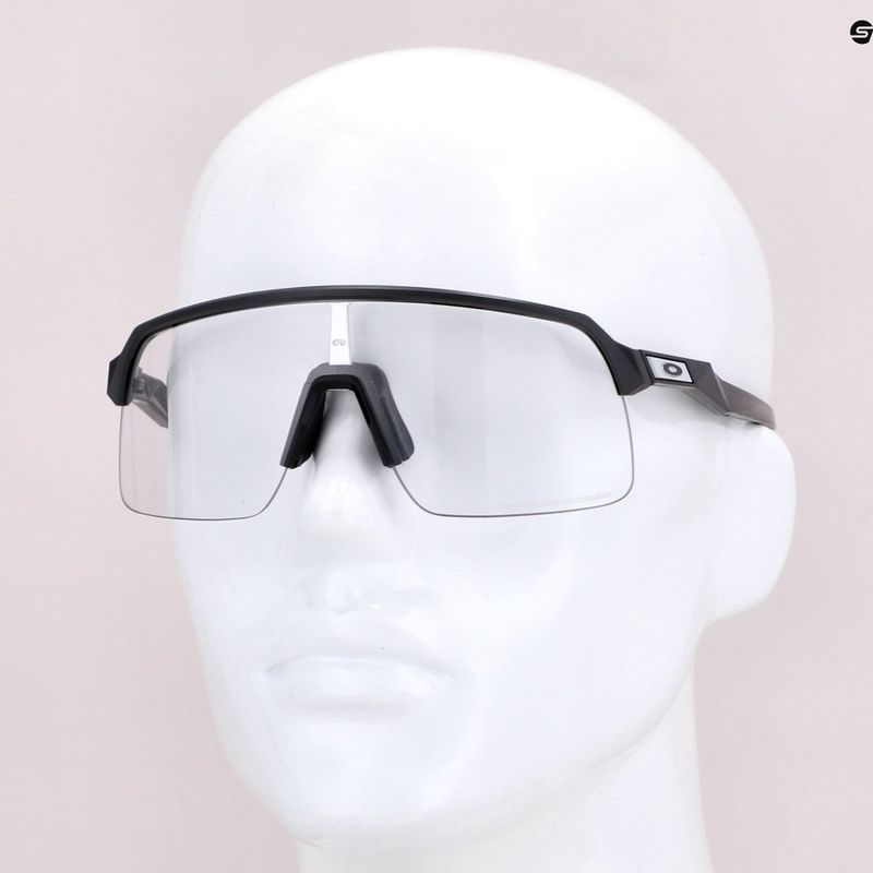 Oakley Sutro Lite matiniai anglies/skaidrūs fotochrominiai dviračių akiniai 0OO9463 12