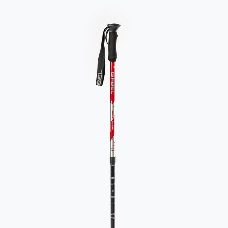 GABEL Mont Blanc trekingo lazdos raudonos spalvos 7009430700000 3