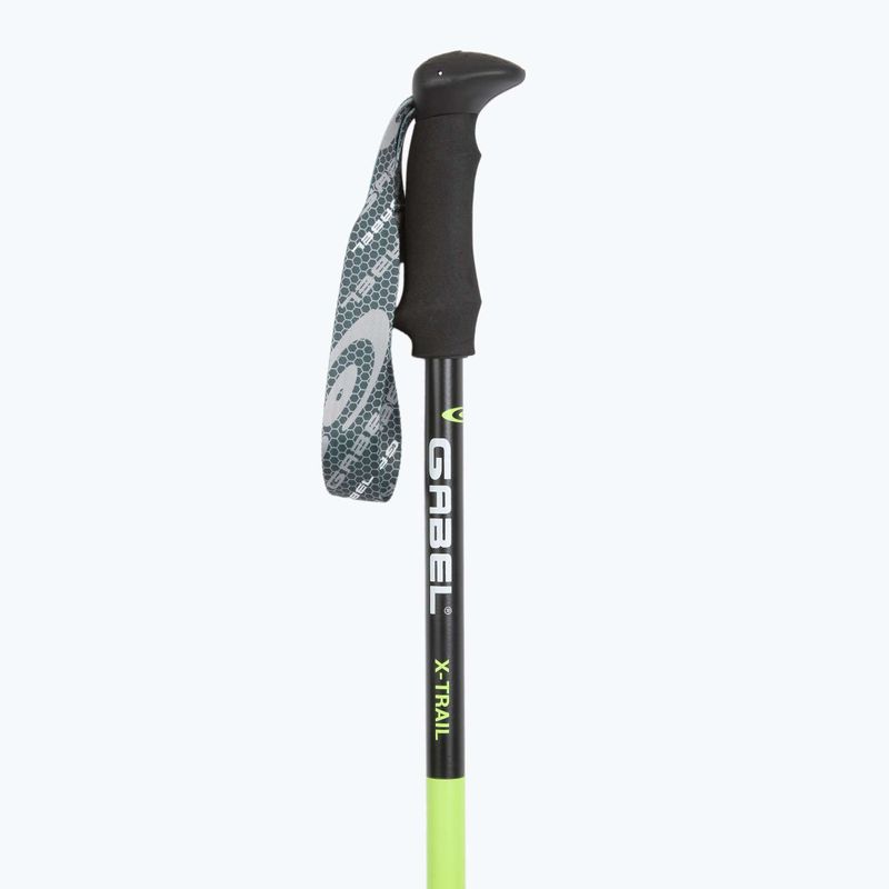 Šiaurietiško ėjimo lazdos GABEL X-Trail lime 2