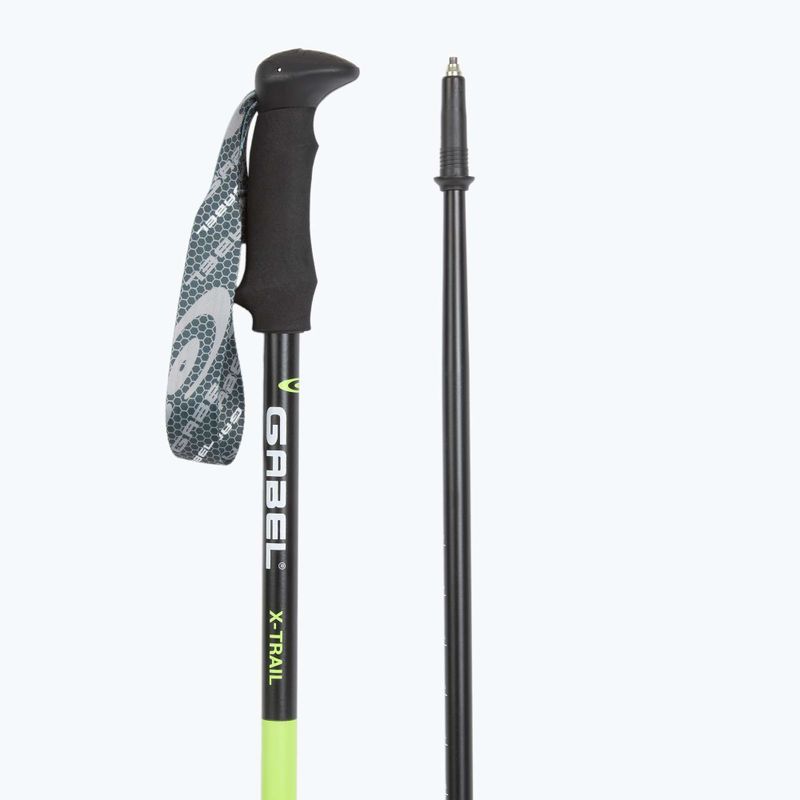 Šiaurietiško ėjimo lazdos GABEL X-Trail lime 3