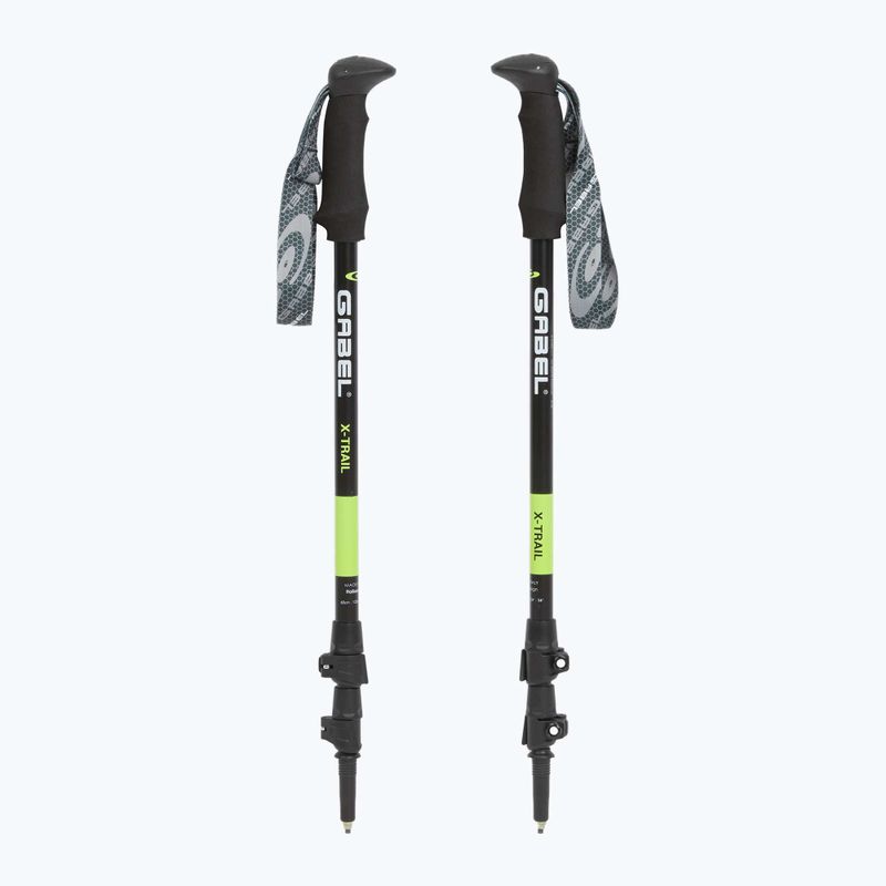 Šiaurietiško ėjimo lazdos GABEL X-Trail lime 5