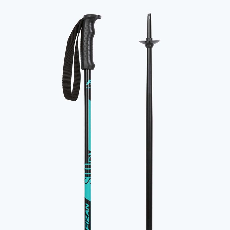 Slidinėjimo lazdos Fizan Storm light blue 3