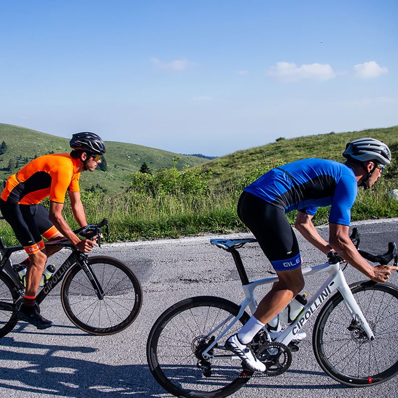 Vyriški dviračių marškinėliai Alé Maglia MC Color Block italia blue 10