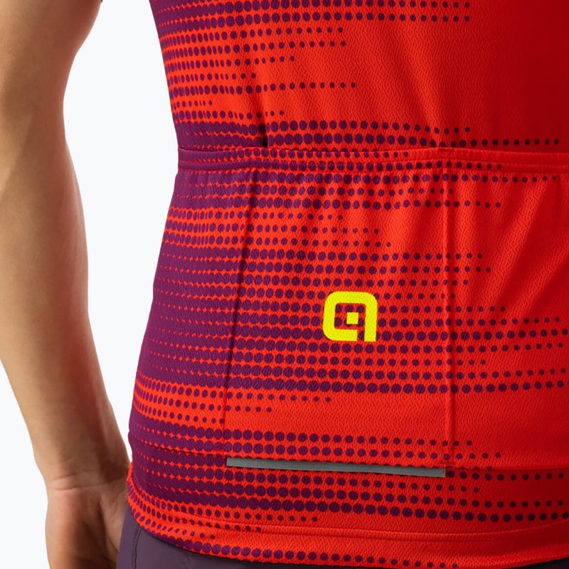 Vyriški dviratininko marškinėliai Alé Maglia MC Turbo red 6