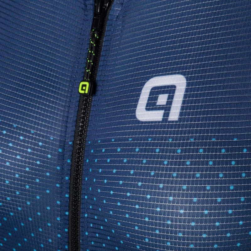 Moteriški dviračių marškinėliai Alé Maglia Donna SM Level blue 9