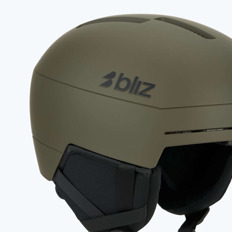 Slidinėjimo šalmas Bliz S002 matte camo green 7