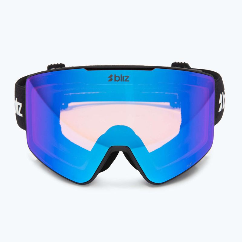Slidinėjimo akiniai Bliz G001S matte black/non orange/blue multi 2