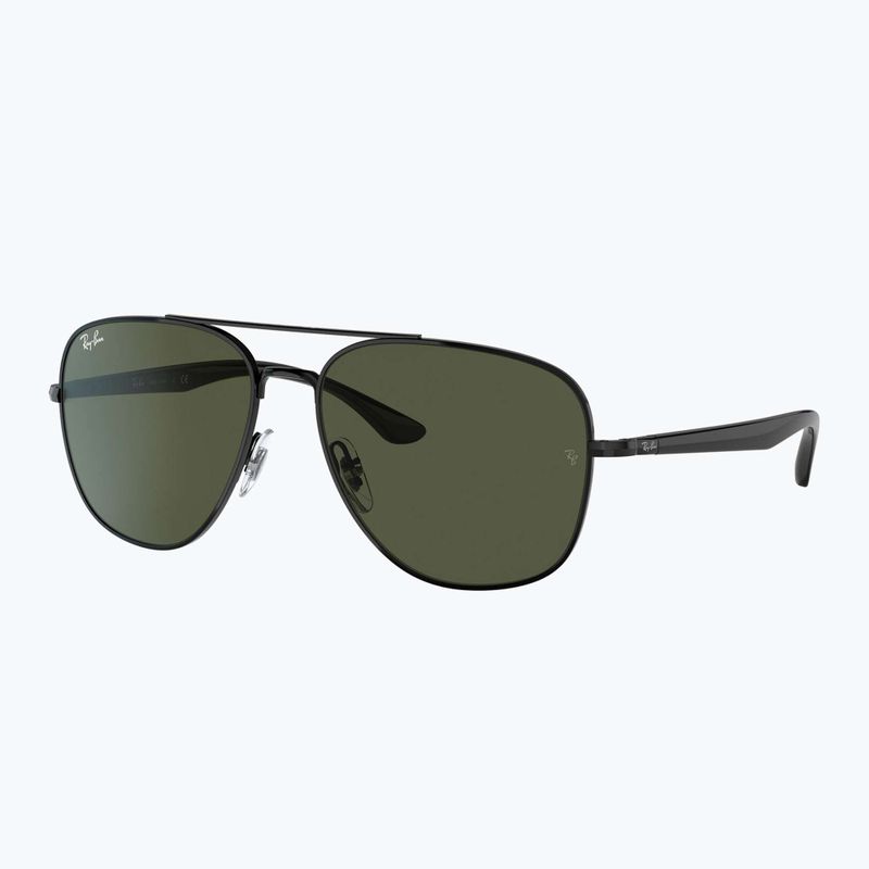 Akiniai nuo saulės Ray-Ban RB3683 black/green g-15 4