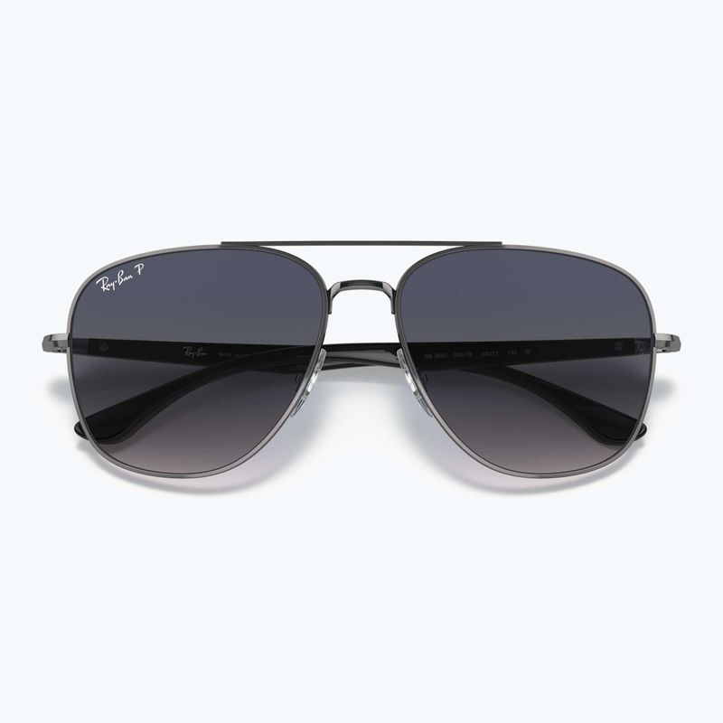 Akiniai nuo saulės Ray-Ban RB3683 brass/blue grey polarized 3