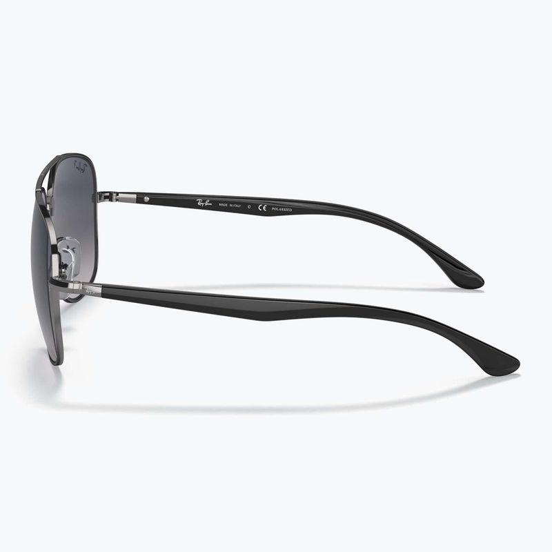 Akiniai nuo saulės Ray-Ban RB3683 brass/blue grey polarized 7