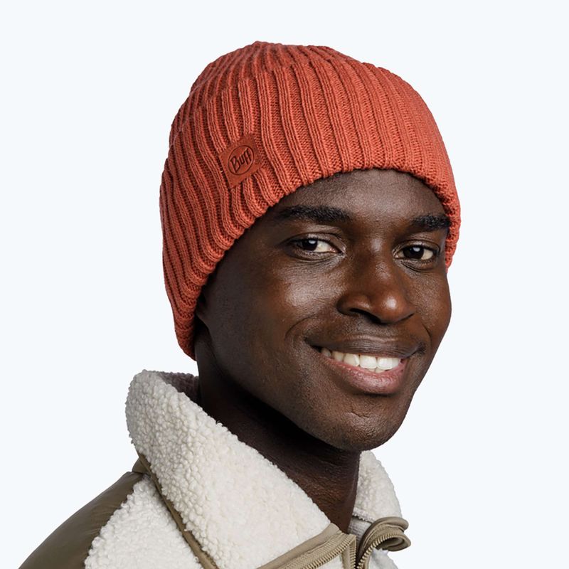 Žieminė kepurė BUFF Knitted Rutger cinnamon 3