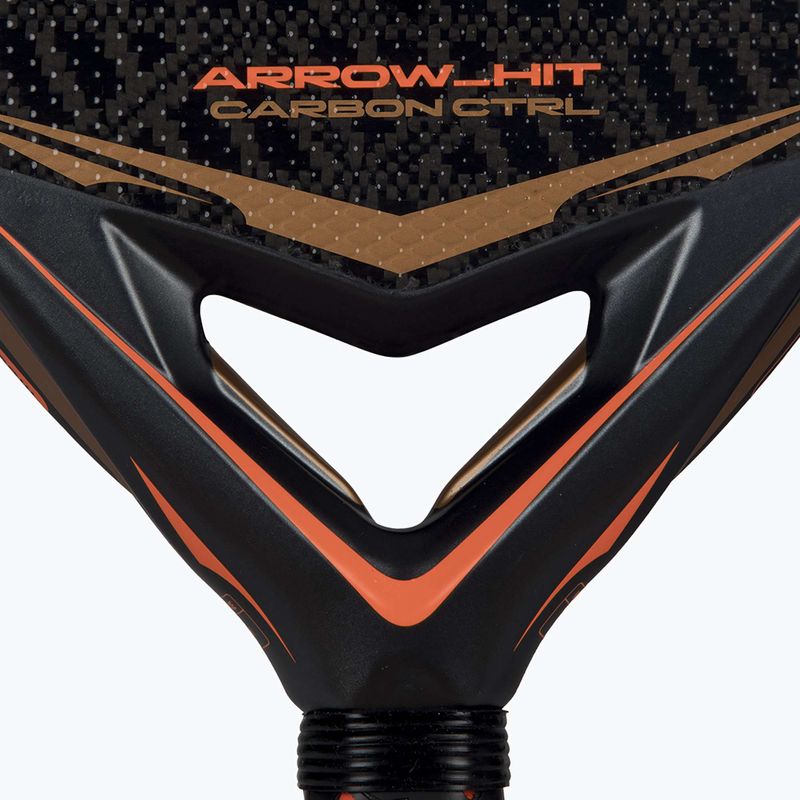 Padelio raketė adidas Arrow Hit Carbon CTRL anthracite/orange 7