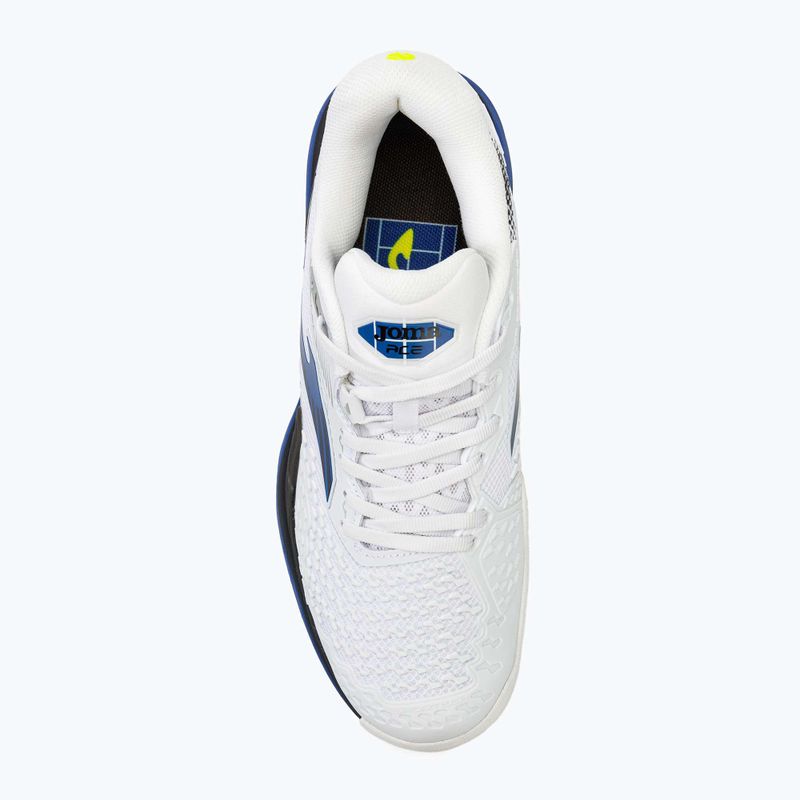 Joma Ace Padel vyriški padelio bateliai balta/mėlyna 5