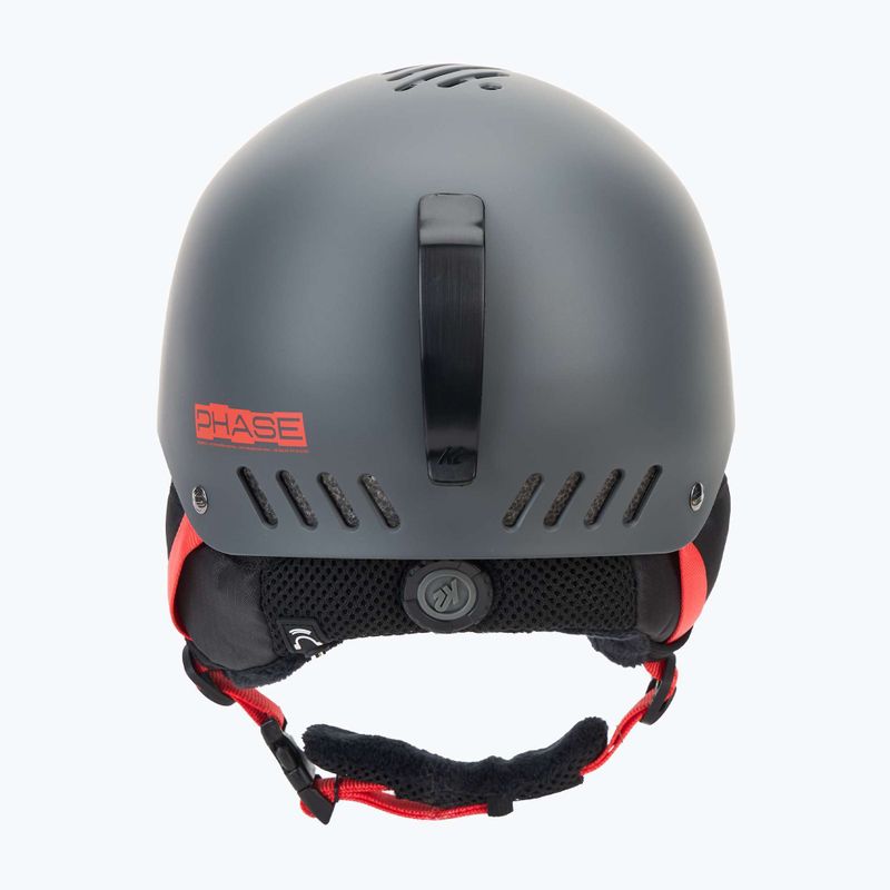 Slidinėjimo šalmas K2 Phase Pro gunmetal 3