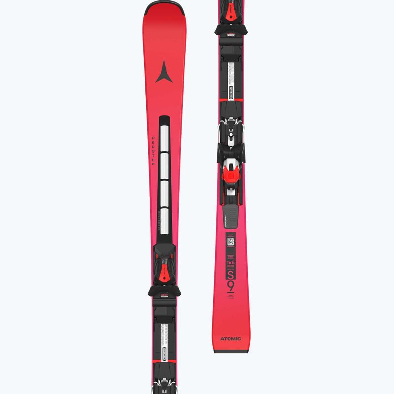 Kalnų slidės Atomic Redster S9 Revoshock S + apkaustai I12 GW red tension 8
