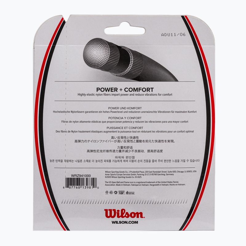 Wilson Sensation 16 teniso stygos 12,2 m baltos spalvos WRZ941000+ 2