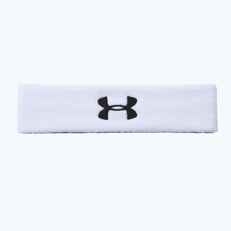 Vyriška Under Armour Performance galvos juosta 100 balta ir juoda 1276990