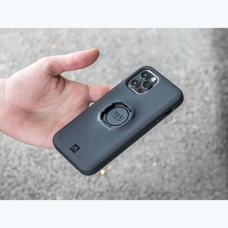 Quad Lock originalus dėklas iPhone 15 Plus, juodas 2