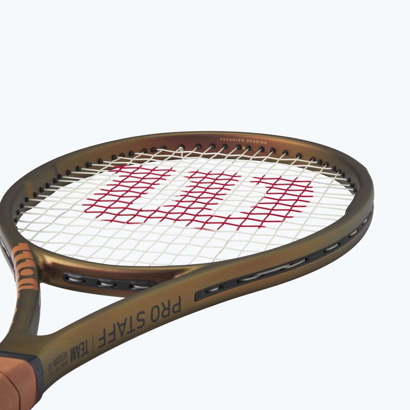 Wilson Pro Staff Team teniso raketė V14 aukso spalvos WR136011 11