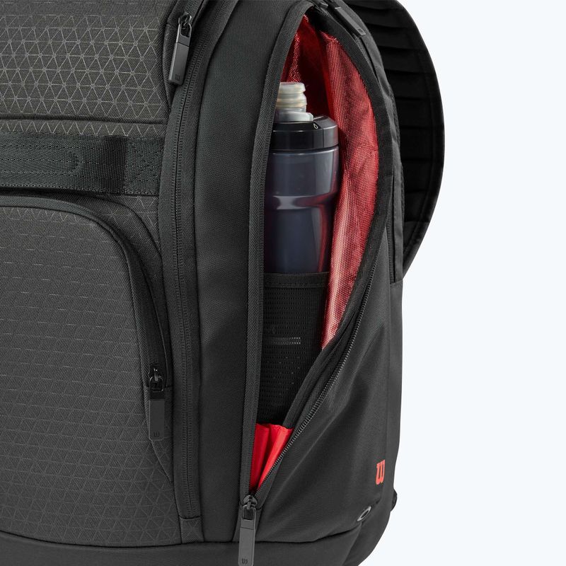 Teniso kuprinė Wilson Clash V3 Super Tour black/ infrared 8