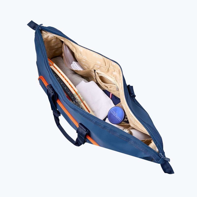 Teniso krepšys Wilson Roland Garros Session De Soiree Large Duffel 2026 navy/clay   6