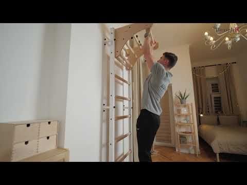 BenchK gimnastikos kopėčios juodos BK-711B 18